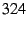 $ 324$