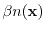 $ \beta n({\boldsymbol{\mathbf{x}}})$