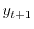$ y_{t+1}$