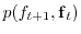 $ p(f_{t+1}, {\boldsymbol{\mathbf{f}}}_t)$