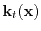 $ {\boldsymbol{\mathbf{k}}}_t({\boldsymbol{\mathbf{x}}})$