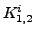 $ K_{1,2}^i$