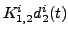 $ K_{1,2}^i d^i_2(t)$